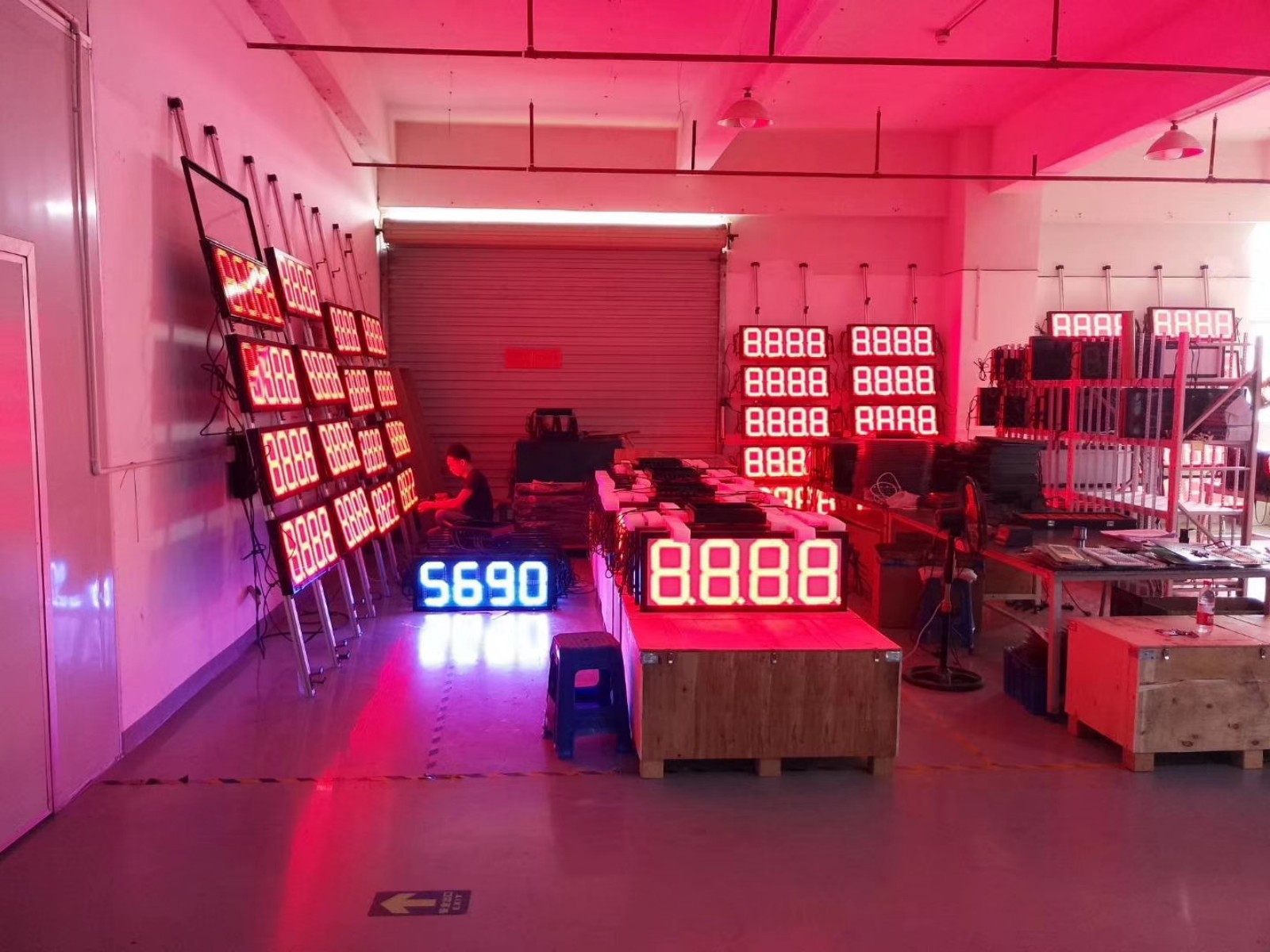 LED Gas Price Changer Display screen 9 LED Gas Price Changer Display screen 9