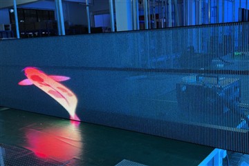 Bus Back Transparent LED Display Screen Available